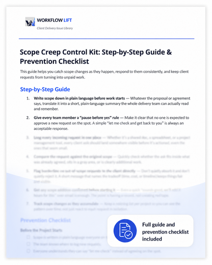 Scope Creep Control Kit