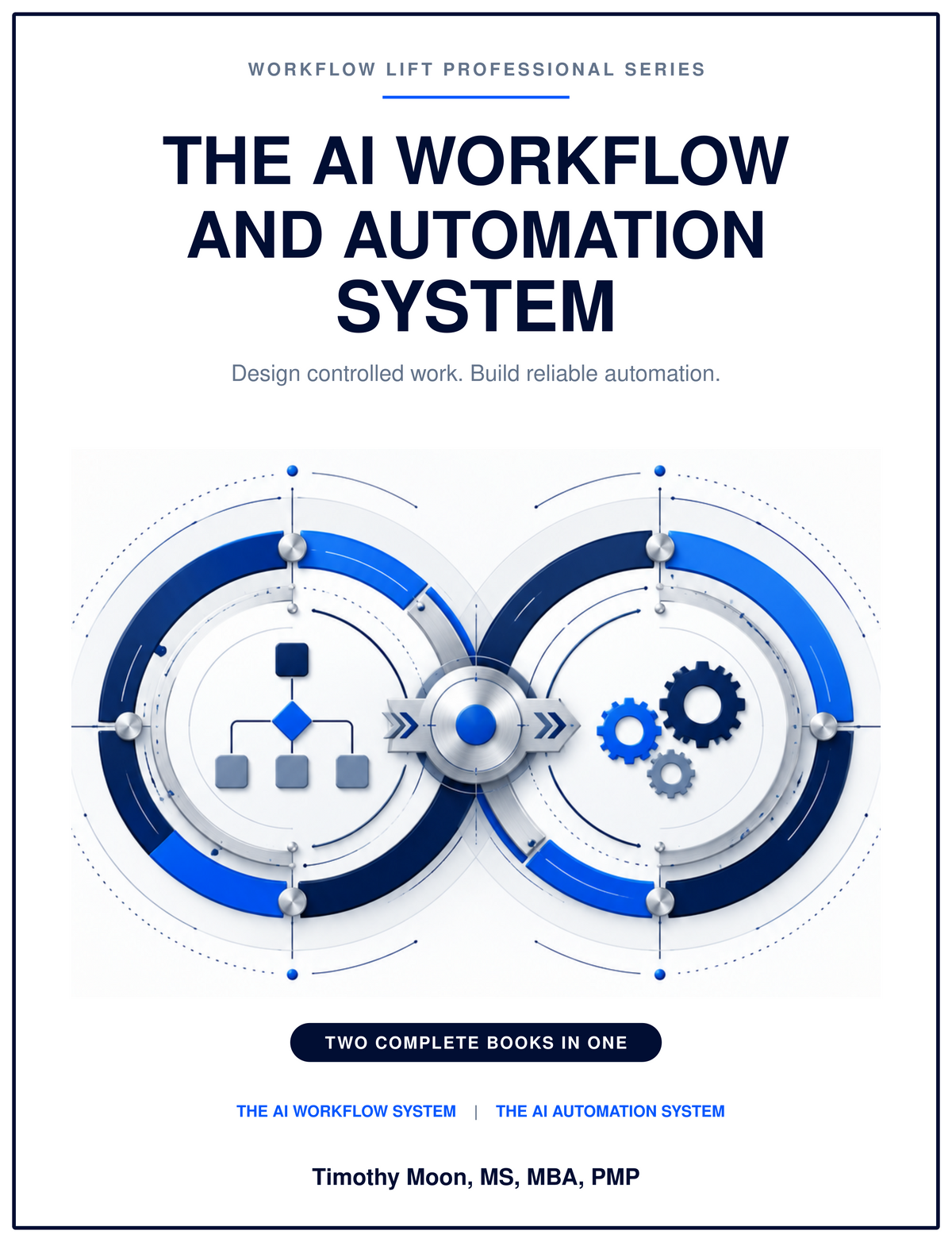 The AI Workflow and Automation System book cover by Timothy Moon