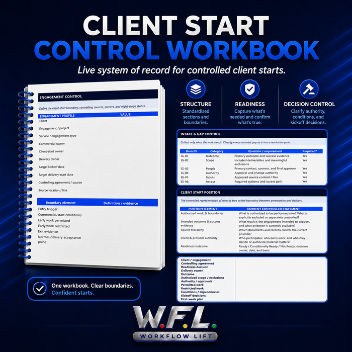 The Client Start System — Book + Toolkit Bundle