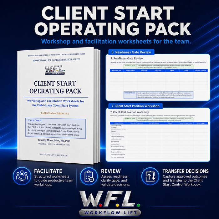 The Client Start System — Book + Toolkit Bundle