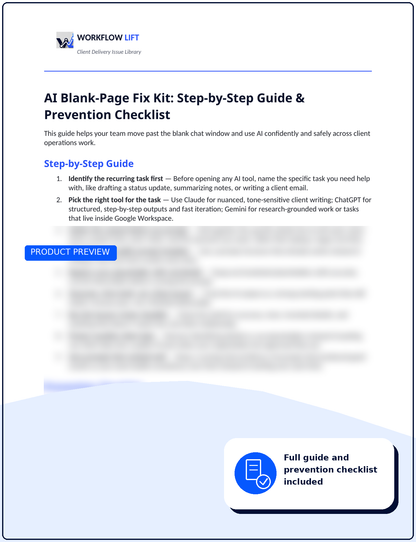 AI Blank-Page Fix Kit