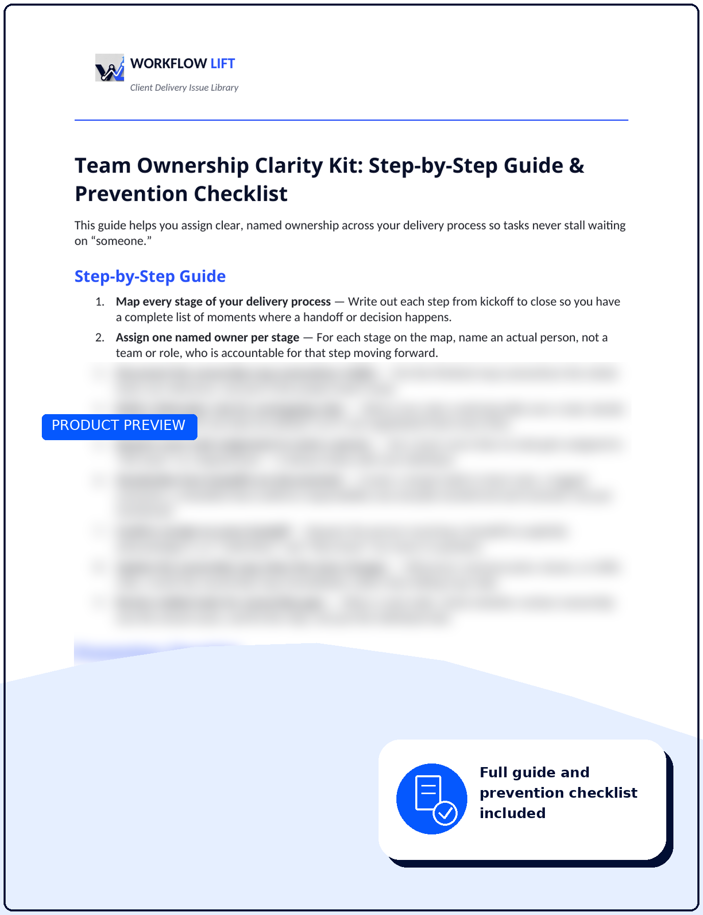 Team Ownership Clarity Kit